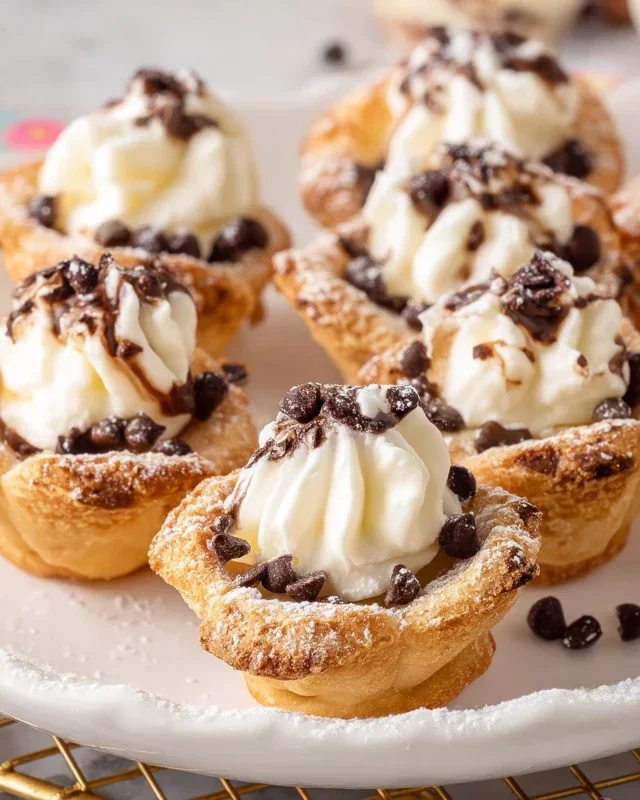 Mini Cannoli Cups