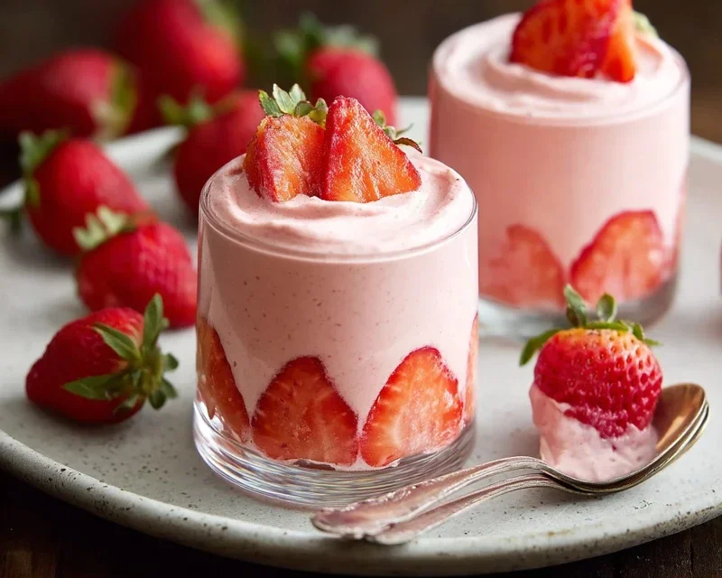 Strawberry Mousse