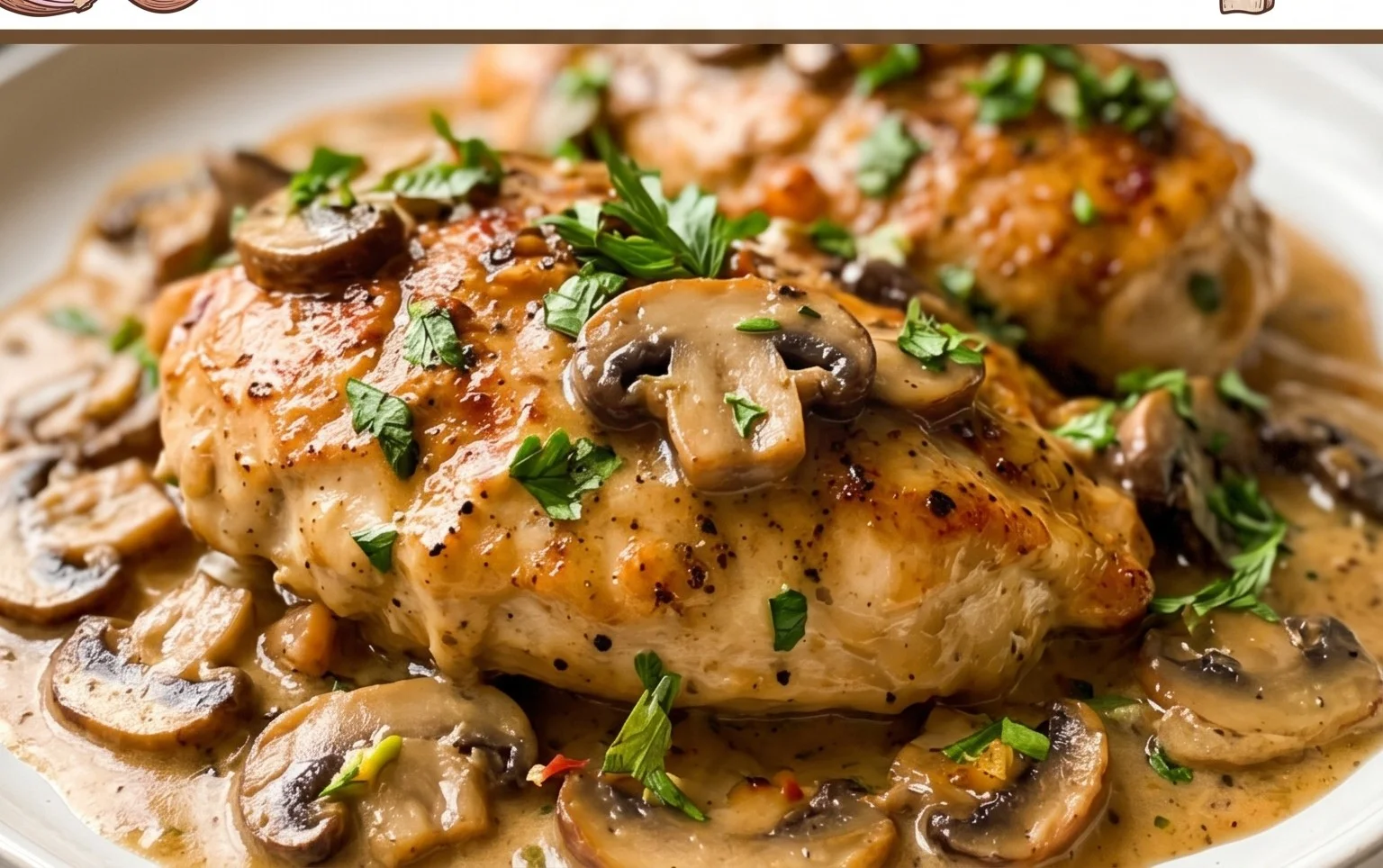 Creamy Mushroom Chicken Recipe