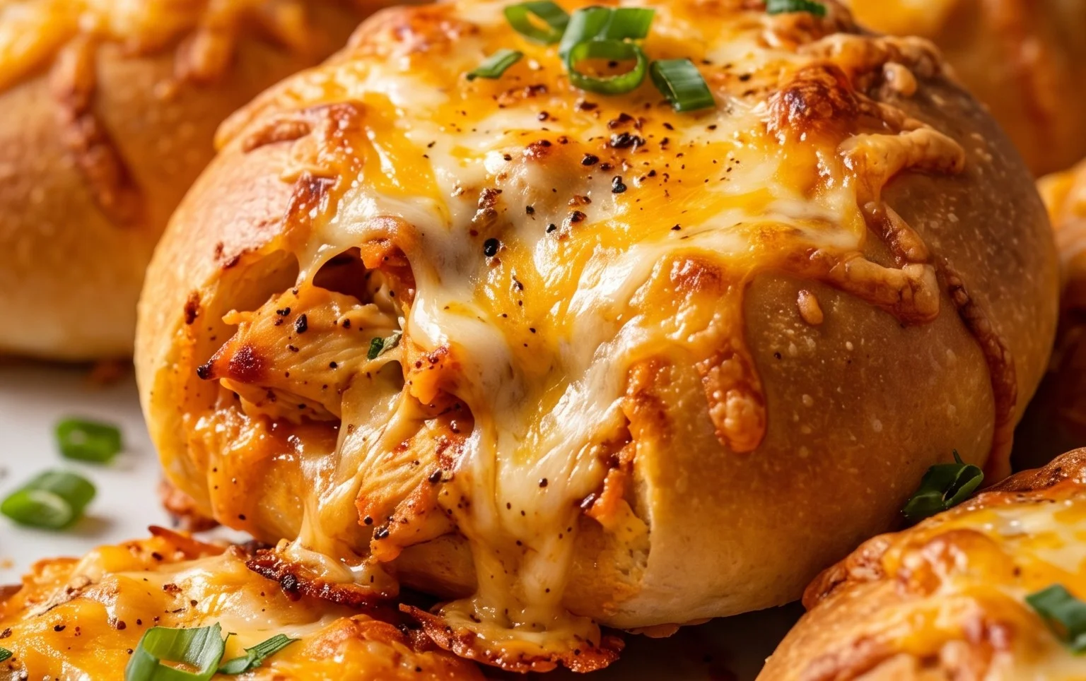 Cheesy Dynamite Chicken Buns