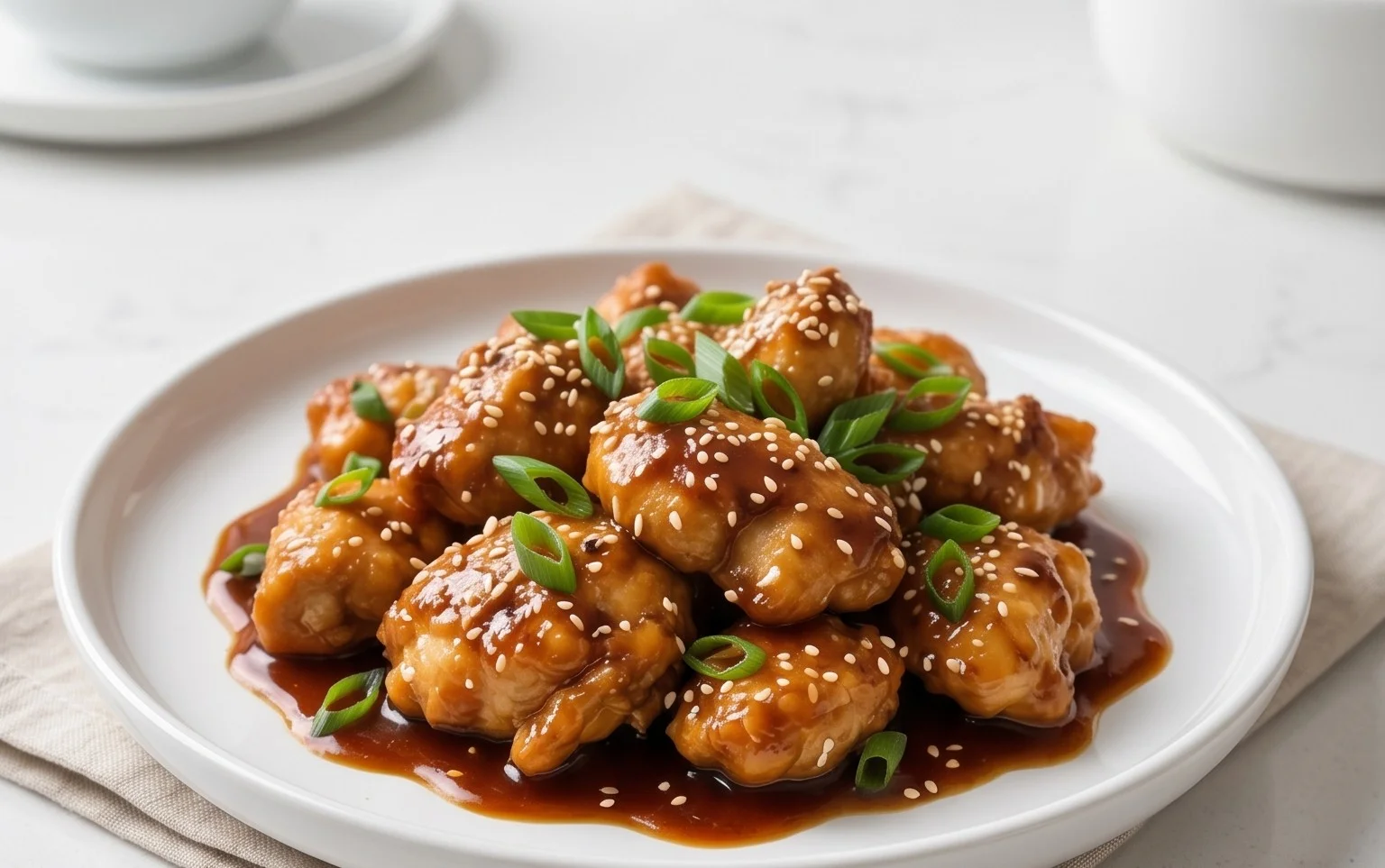 Healthy Sesame Chicken