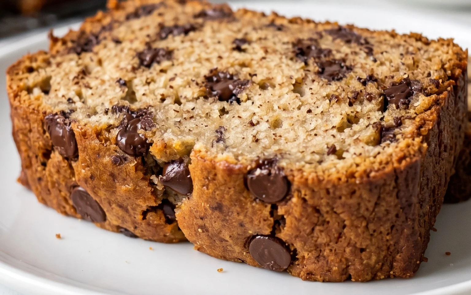 Easy Chocolate Chip Banana Bread
