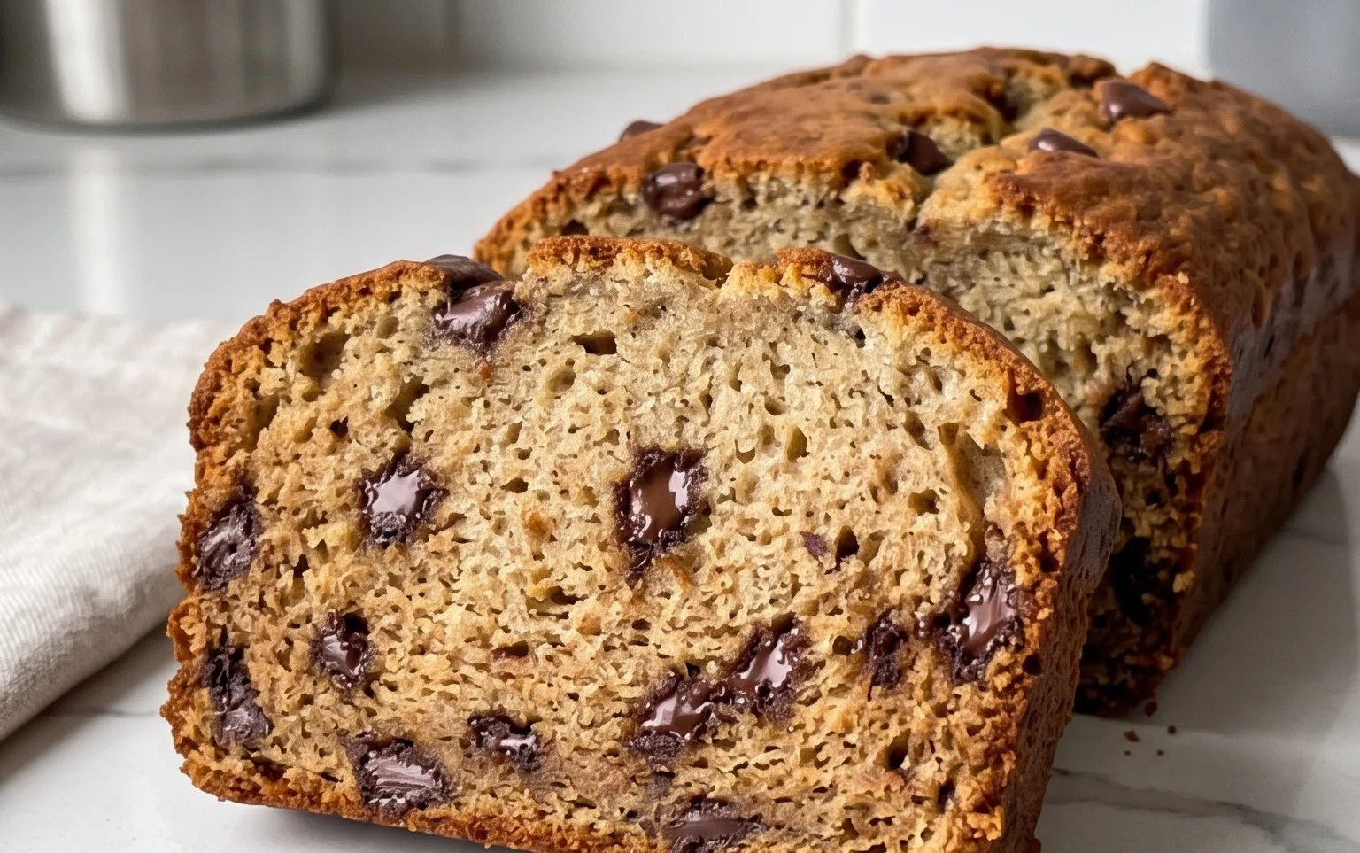 Easy Chocolate Chip Banana Bread