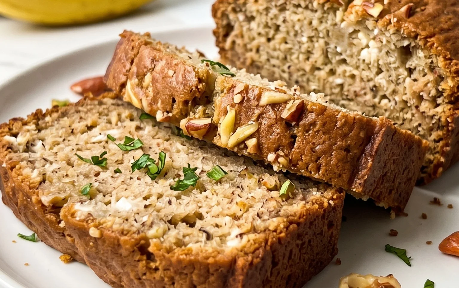 Cottage Cheese Banana Bread