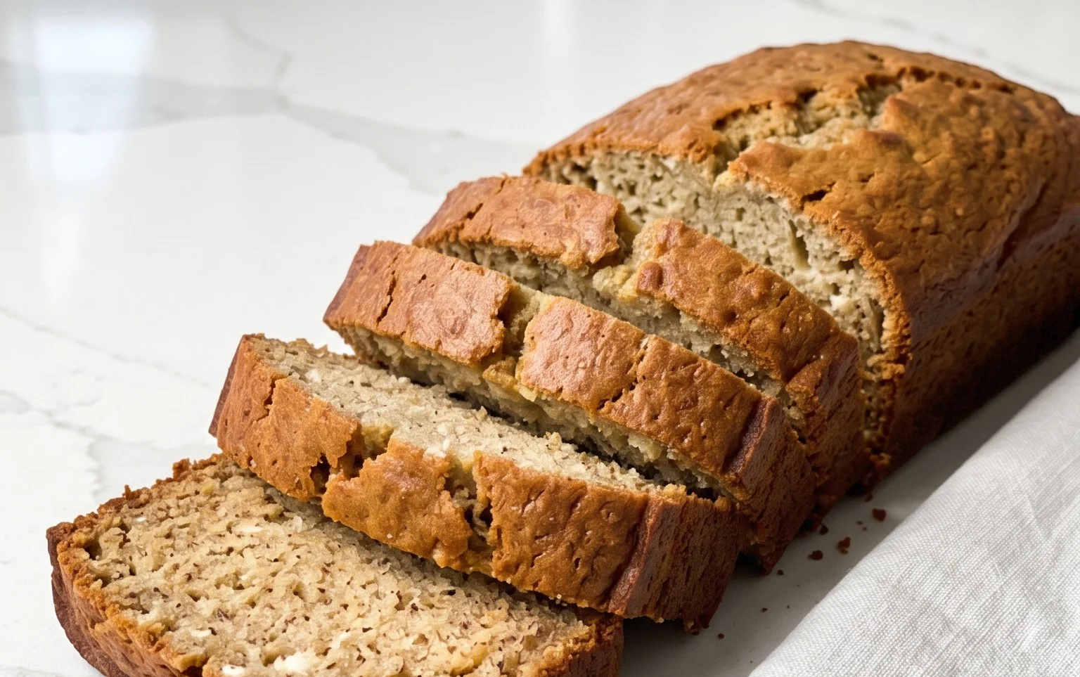 Cottage Cheese Banana Bread