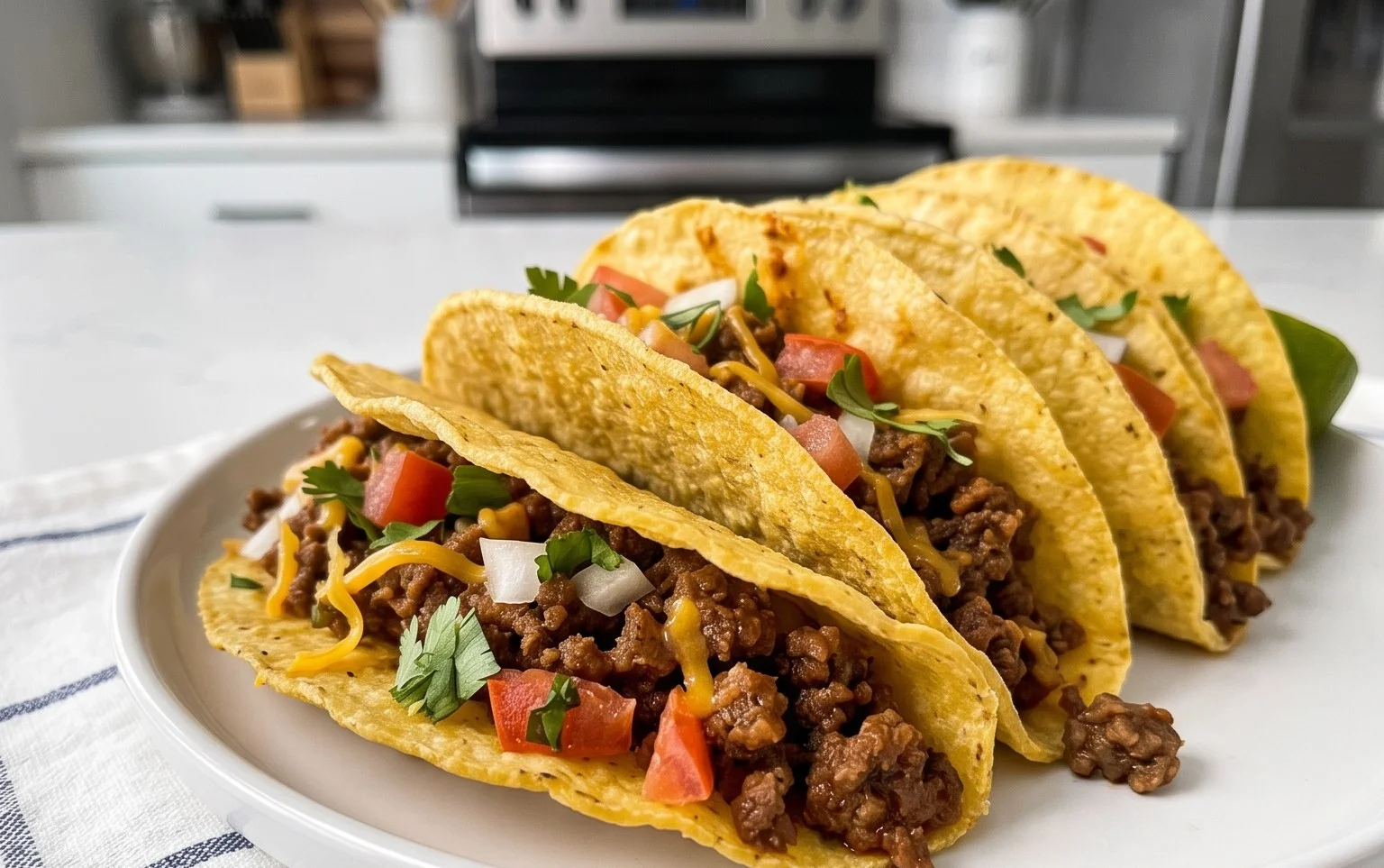 Crispy Ground Beef Tacos