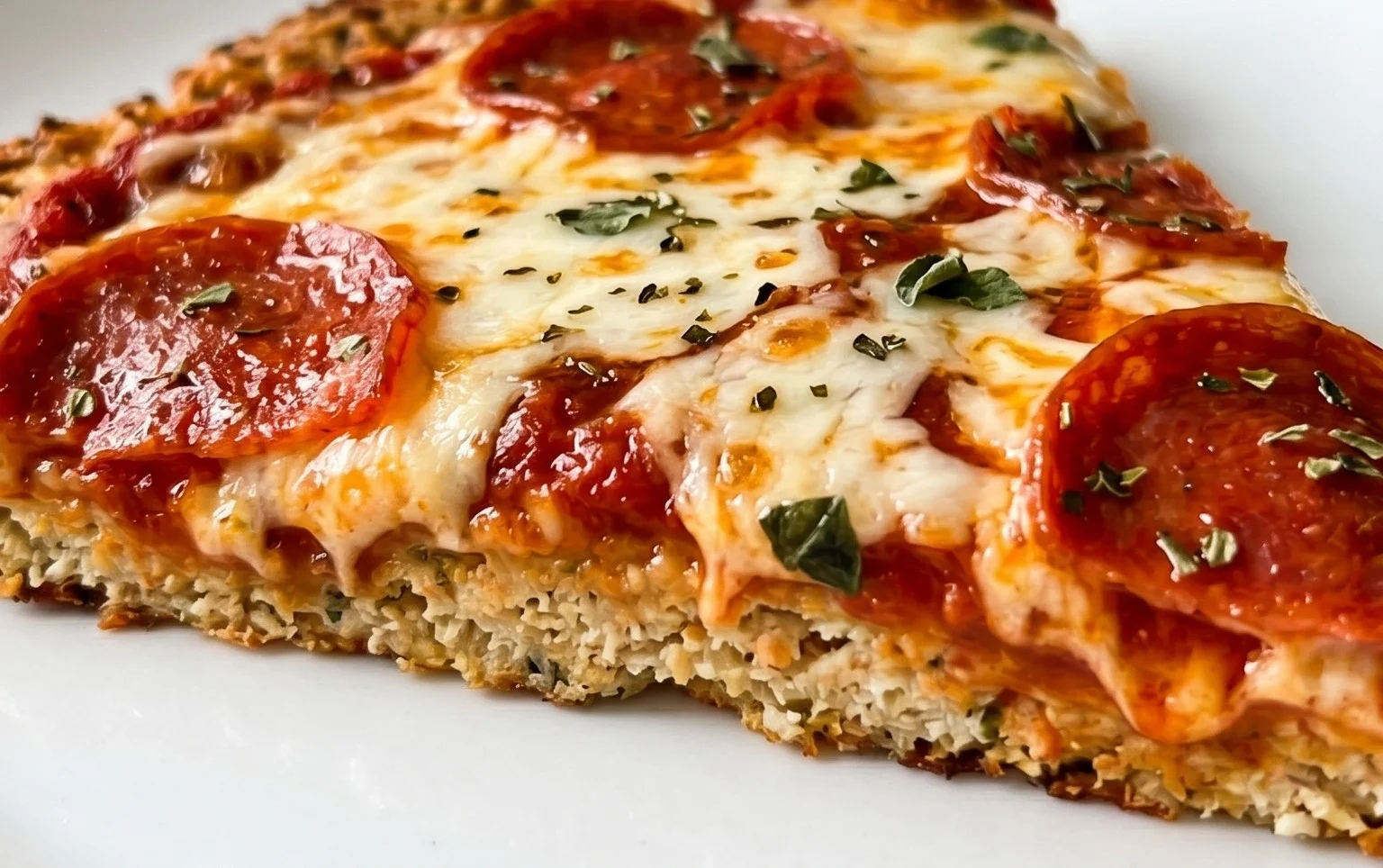 Chicken Crust Pizza (Low Carb + High Protein