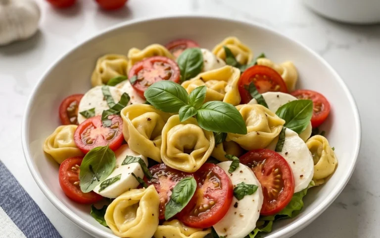 Tortellini Caprese Salad