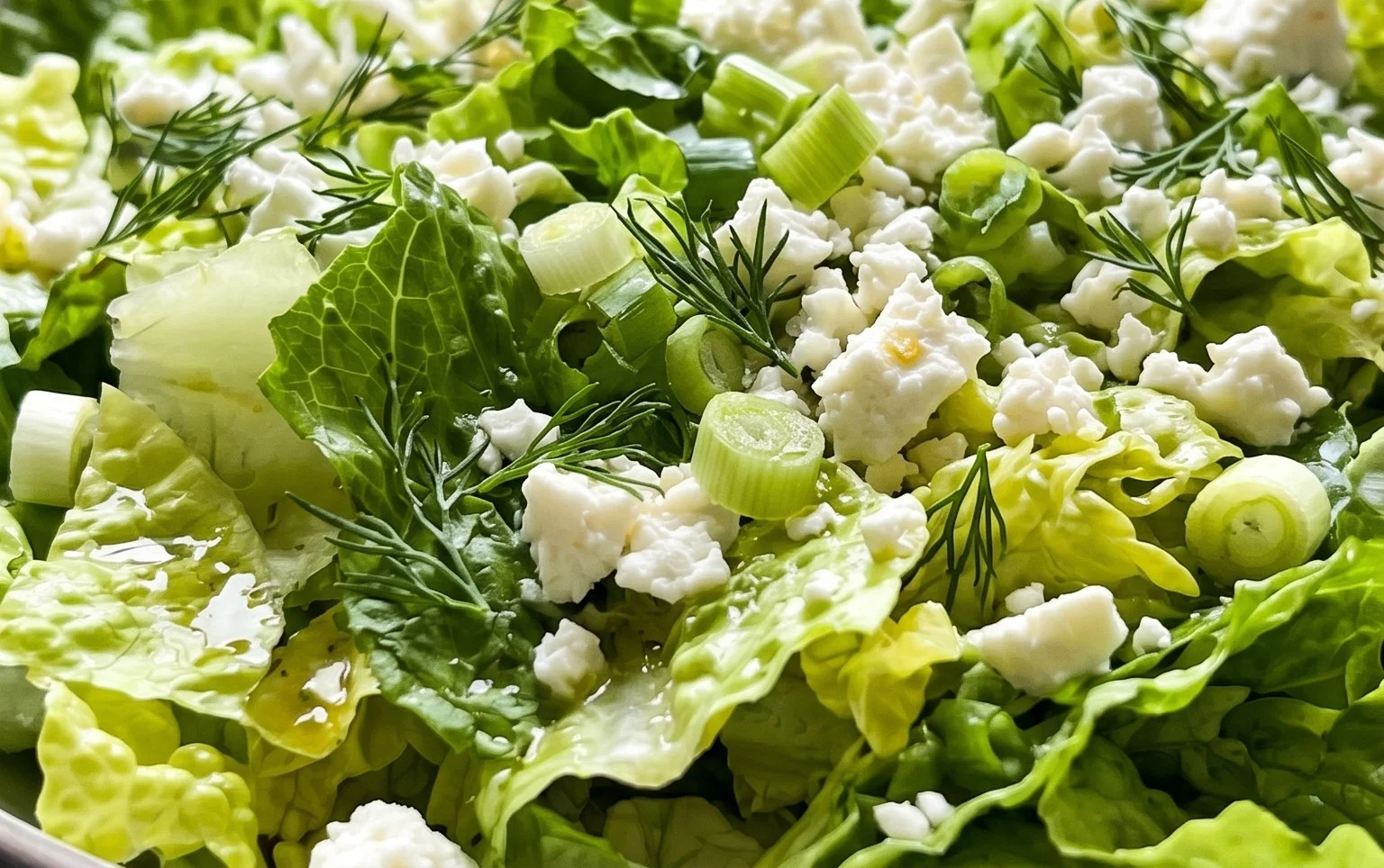 Maroulosalata (Greek Lettuce Salad)