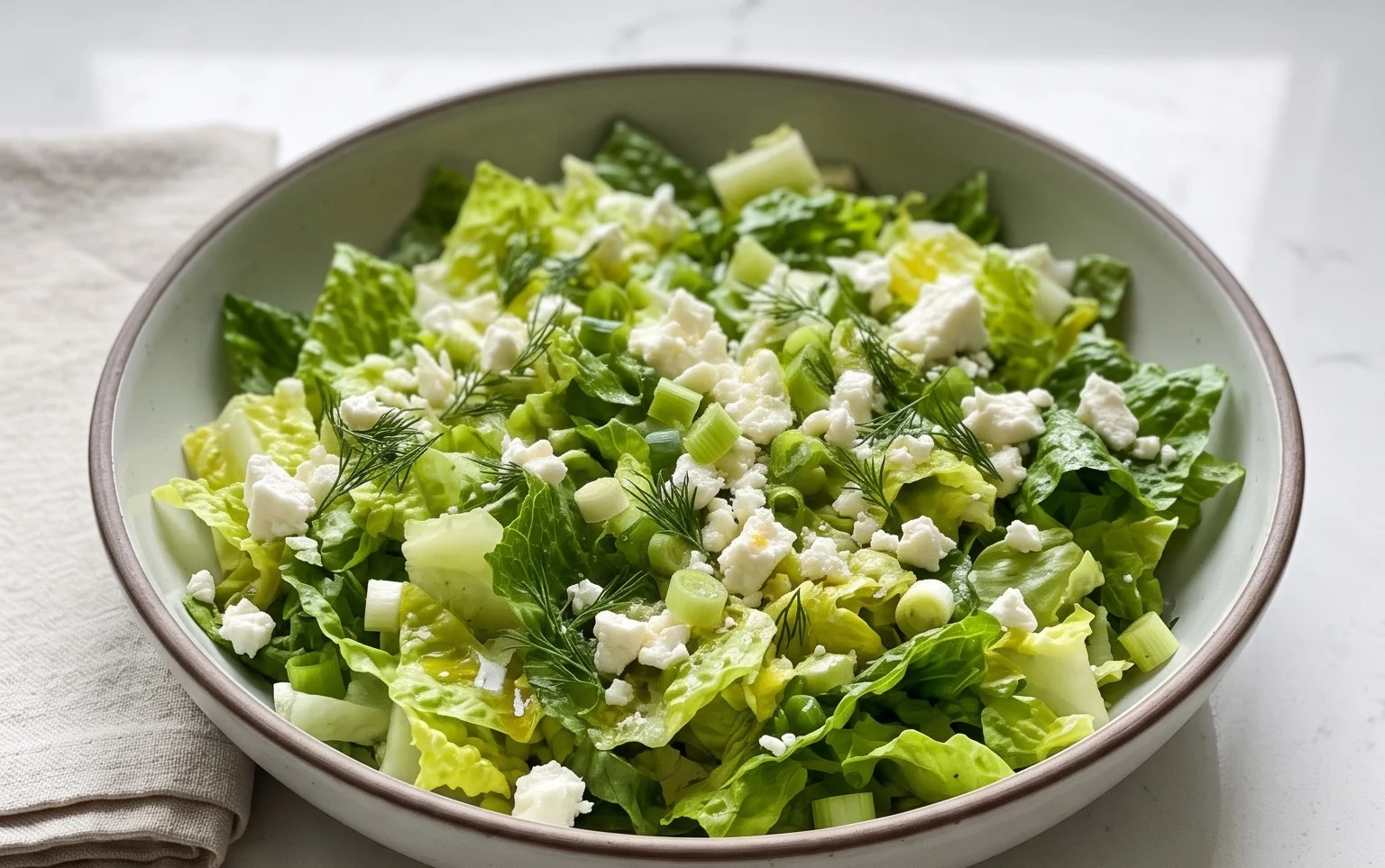 Maroulosalata (Greek Lettuce Salad)