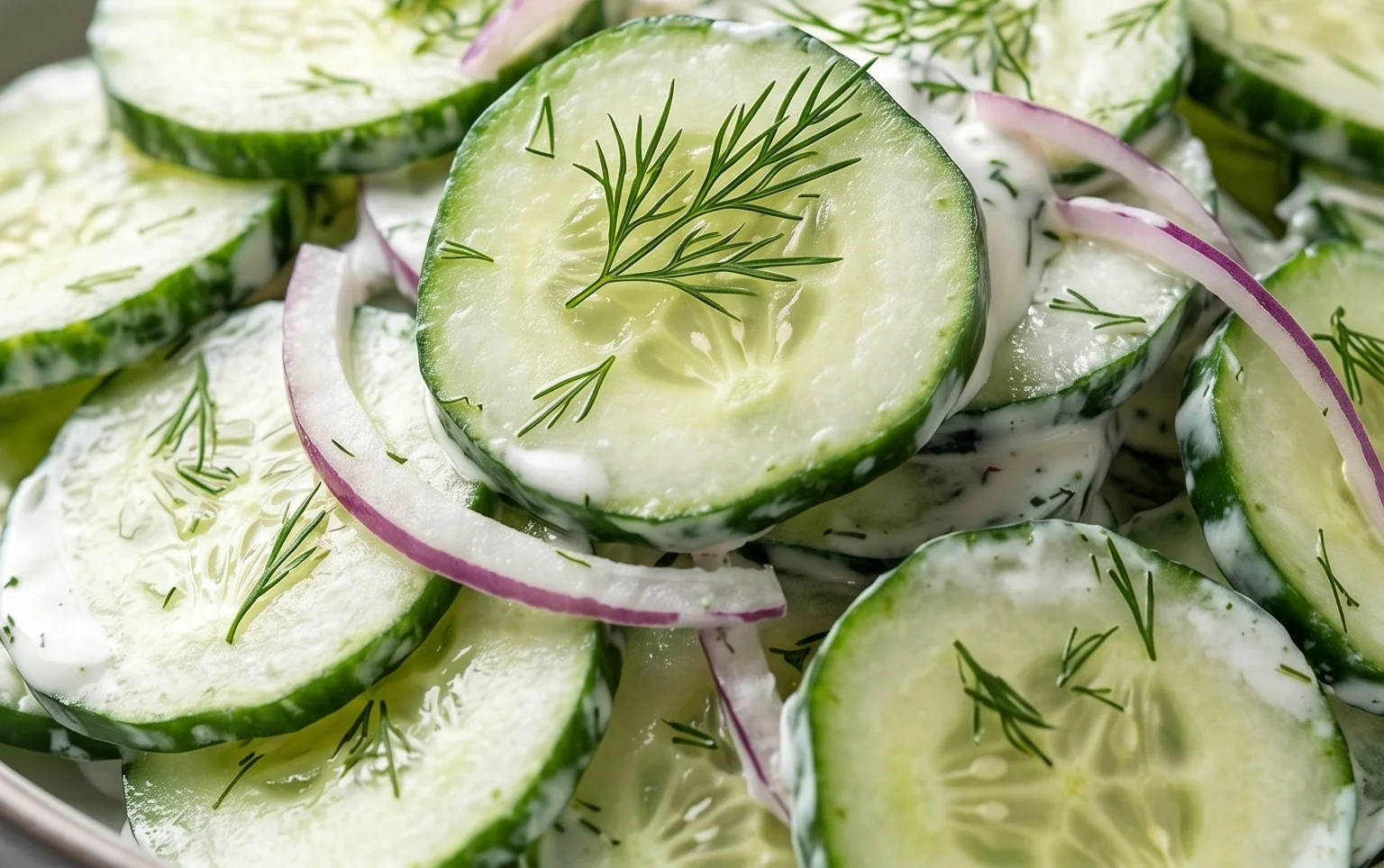 Polish Cucumber Salad