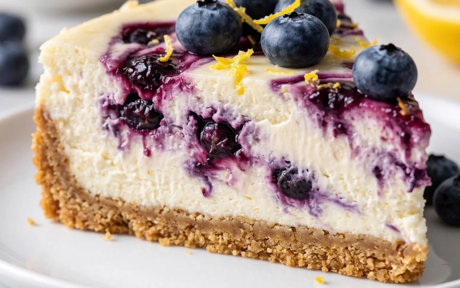 Lemon Blueberry Cheesecake