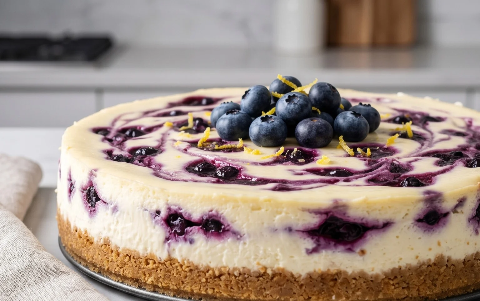 Lemon Blueberry Cheesecake