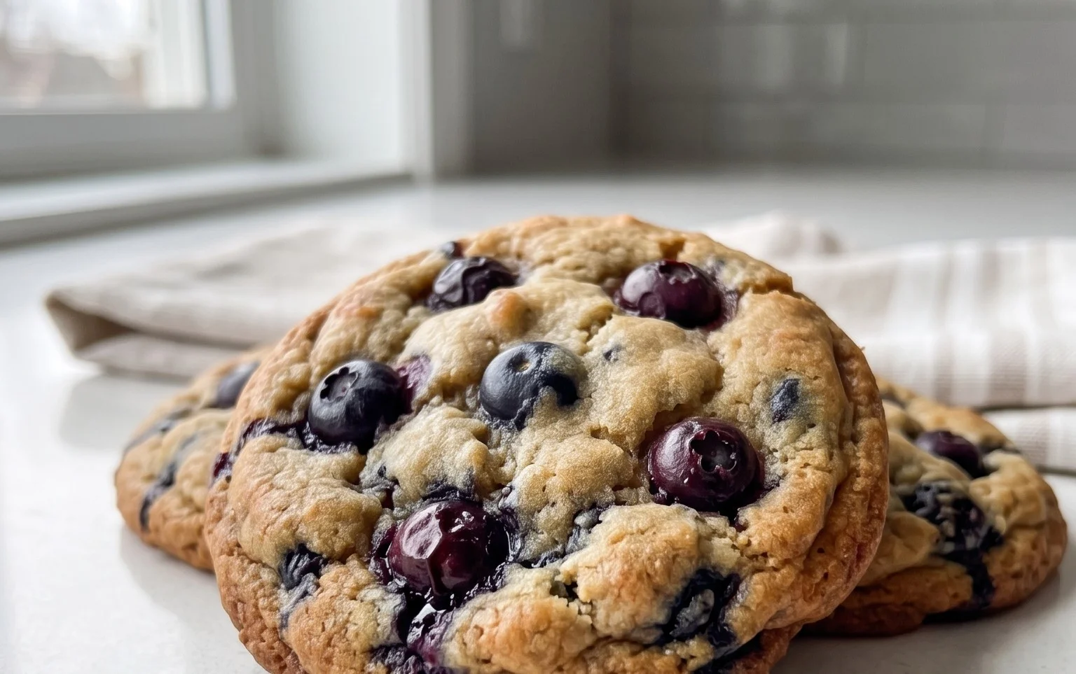 Best Ever Blueberry Cookies