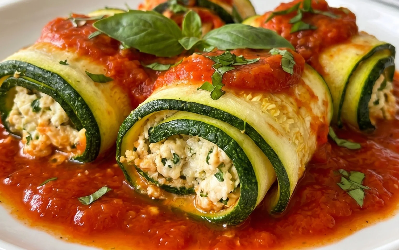 Vegan Zucchini Rollatini