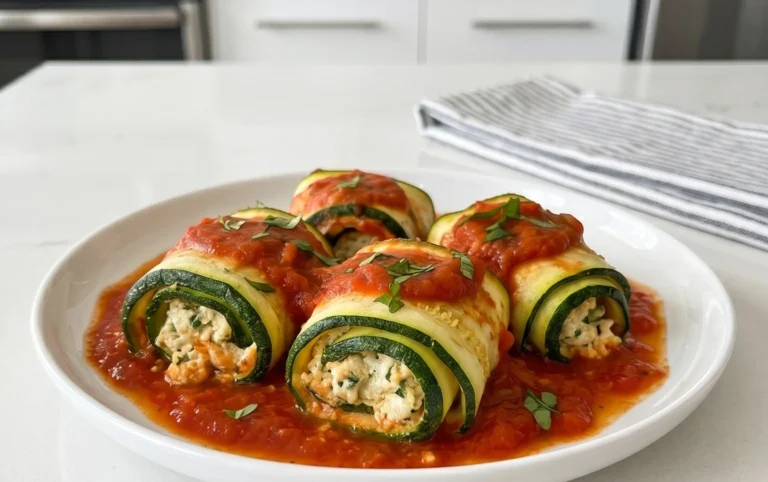 Vegan Zucchini Rollatini