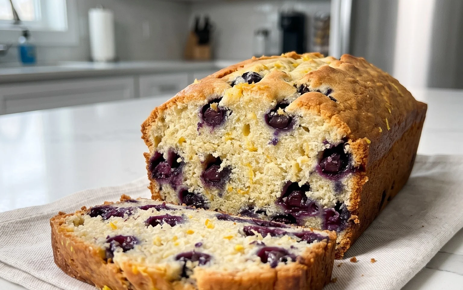 Blueberry and Lemon Loaf