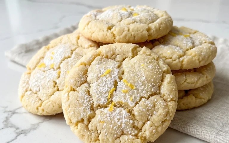 Soft & Chewy Lemon Cookies