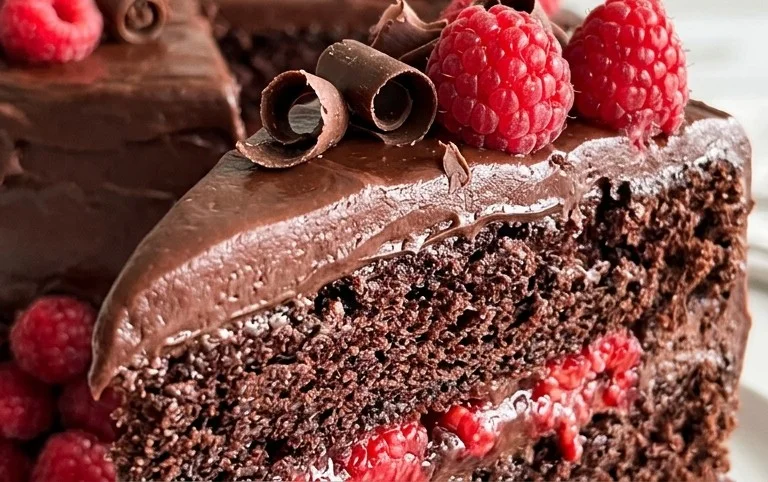 Chocolate Raspberry Cake