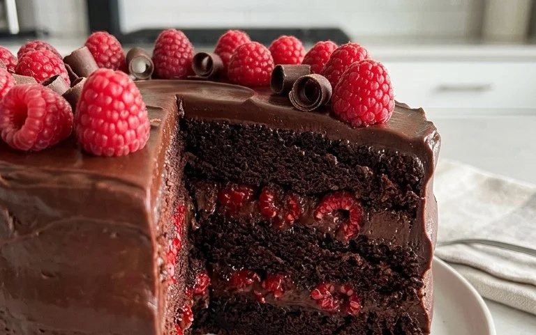 Chocolate Raspberry Cake