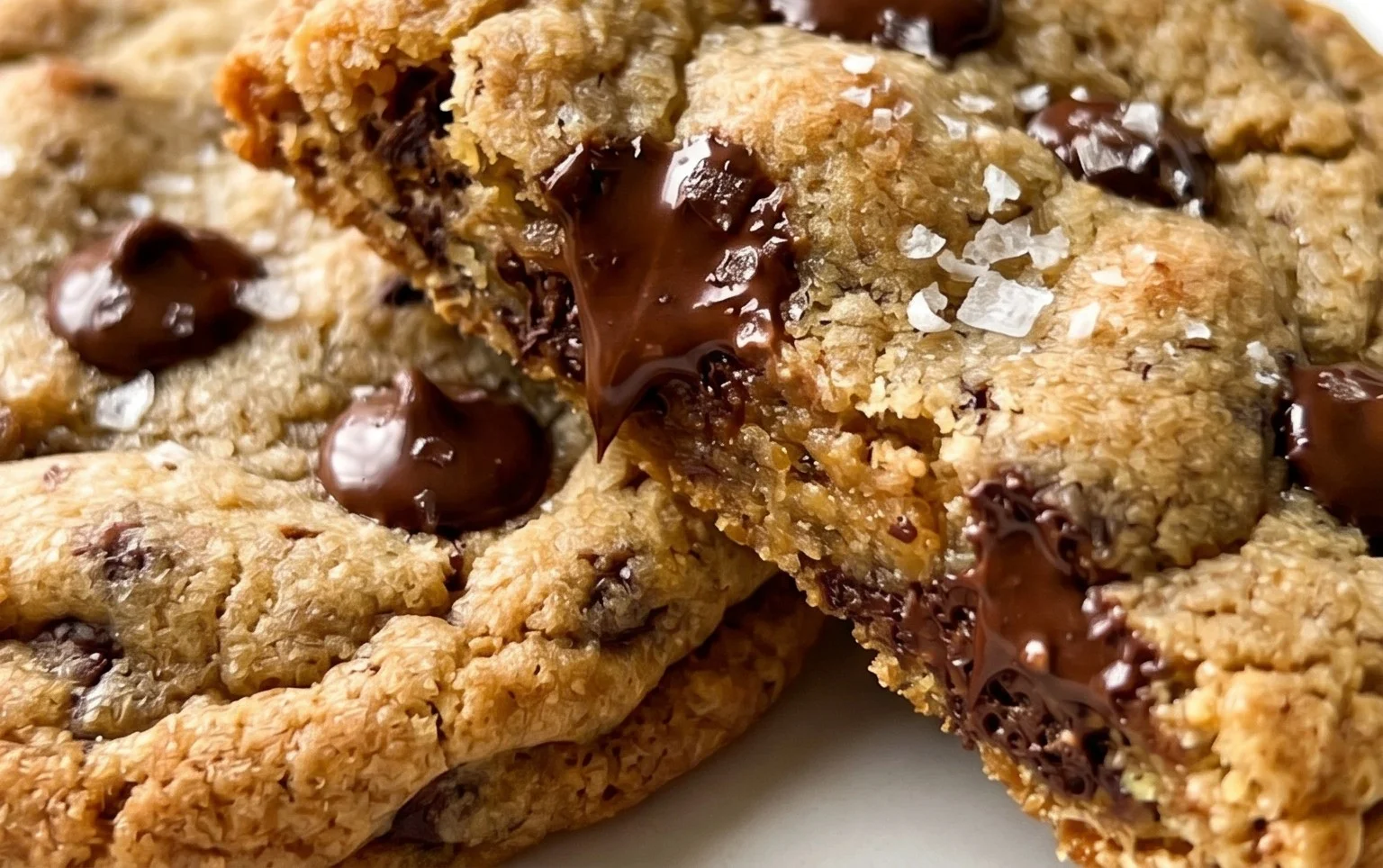 Crispy and Chewy Chocolate Chip Cookies