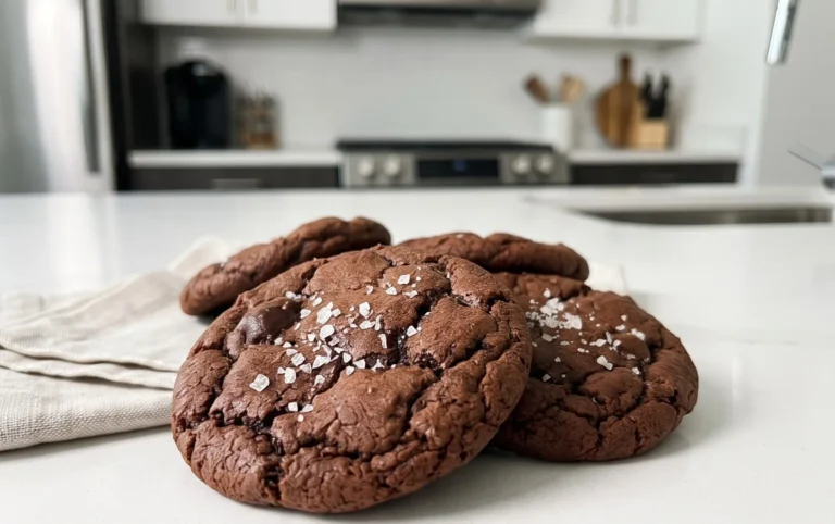 Salted Brownie Cookies