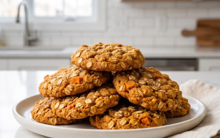 Sweet Potato Oatmeal Cookies