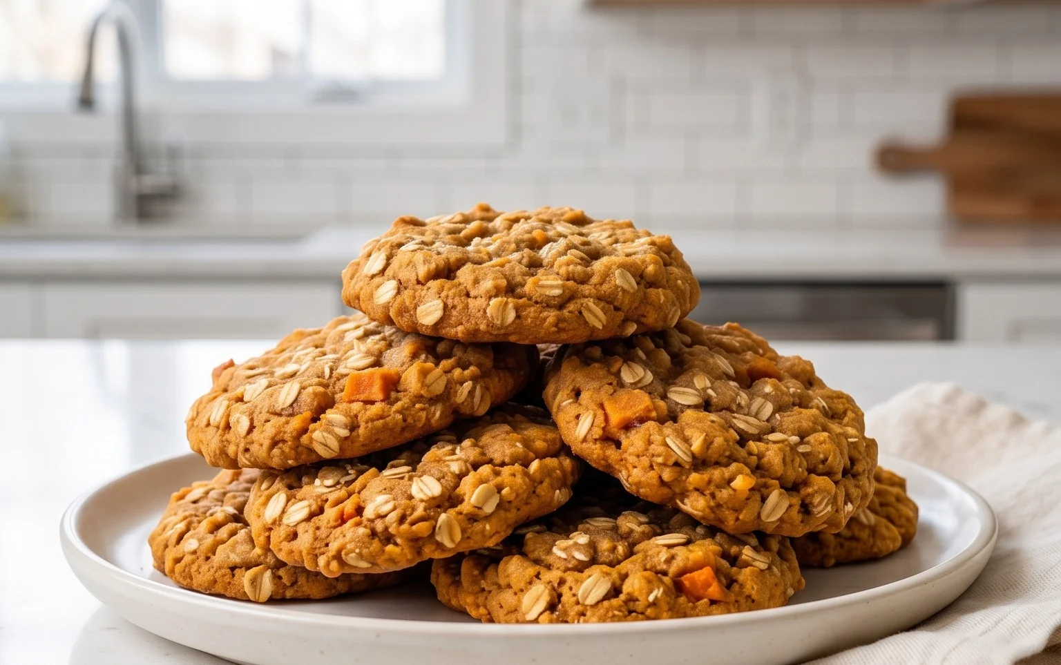 Sweet Potato Oatmeal Cookies