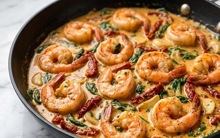 Tuscan Shrimp (One-Pan, 30-Minute Dinner)