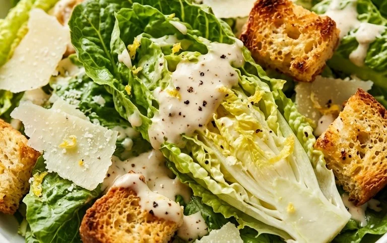 Caesar Salad Dressing (Classic, Creamy & 5 Minutes) 🥗