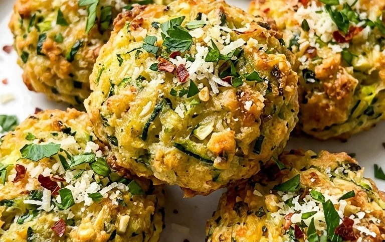 Zucchini Garlic Bites