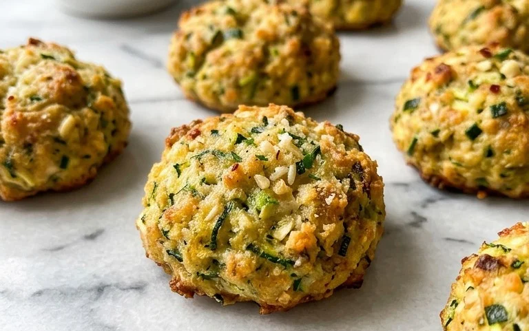 Zucchini Garlic Bites