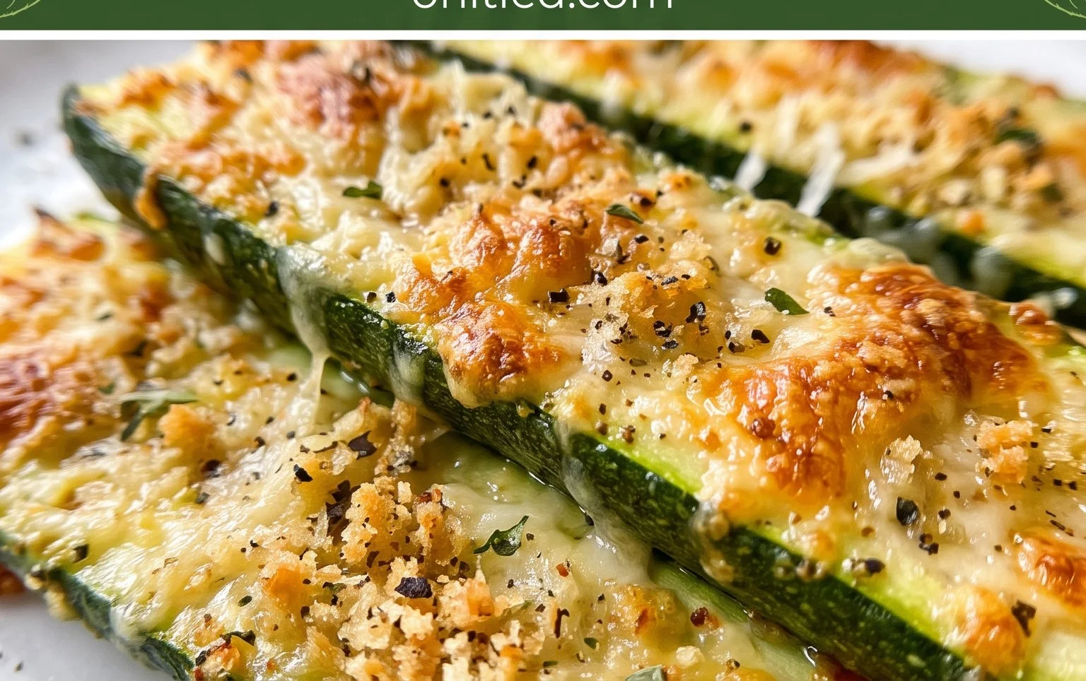 Baked Parmesan Zucchini