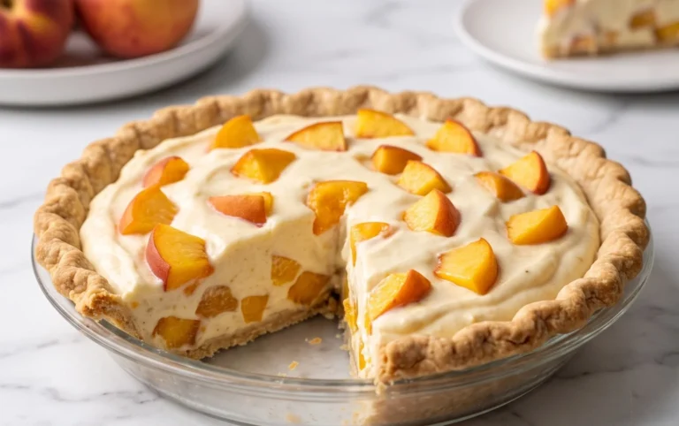Peaches and Cream Pie
