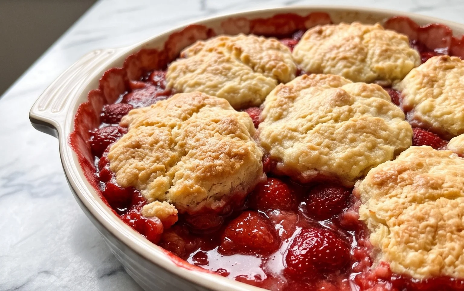 Strawberry Cobbler
