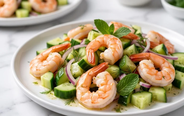 Cucumber Shrimp Salad