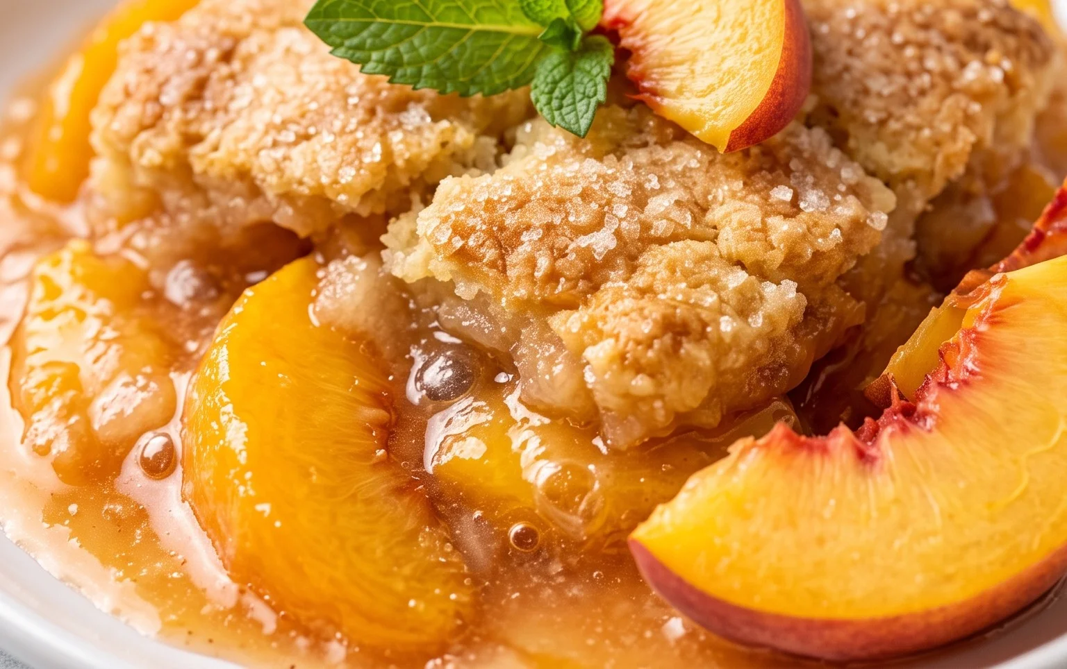 Peach Cobbler