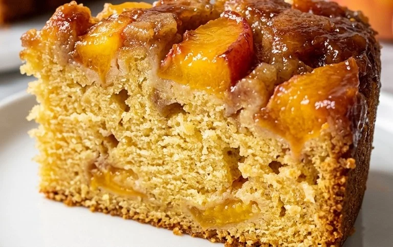 Peach Cobbler Pound Cake