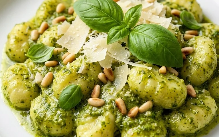 Creamy Pesto Gnocchi