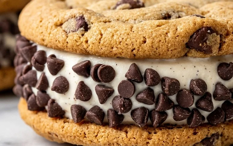 Cookie Ice Cream Sandwiches (Like a Chipwich!)