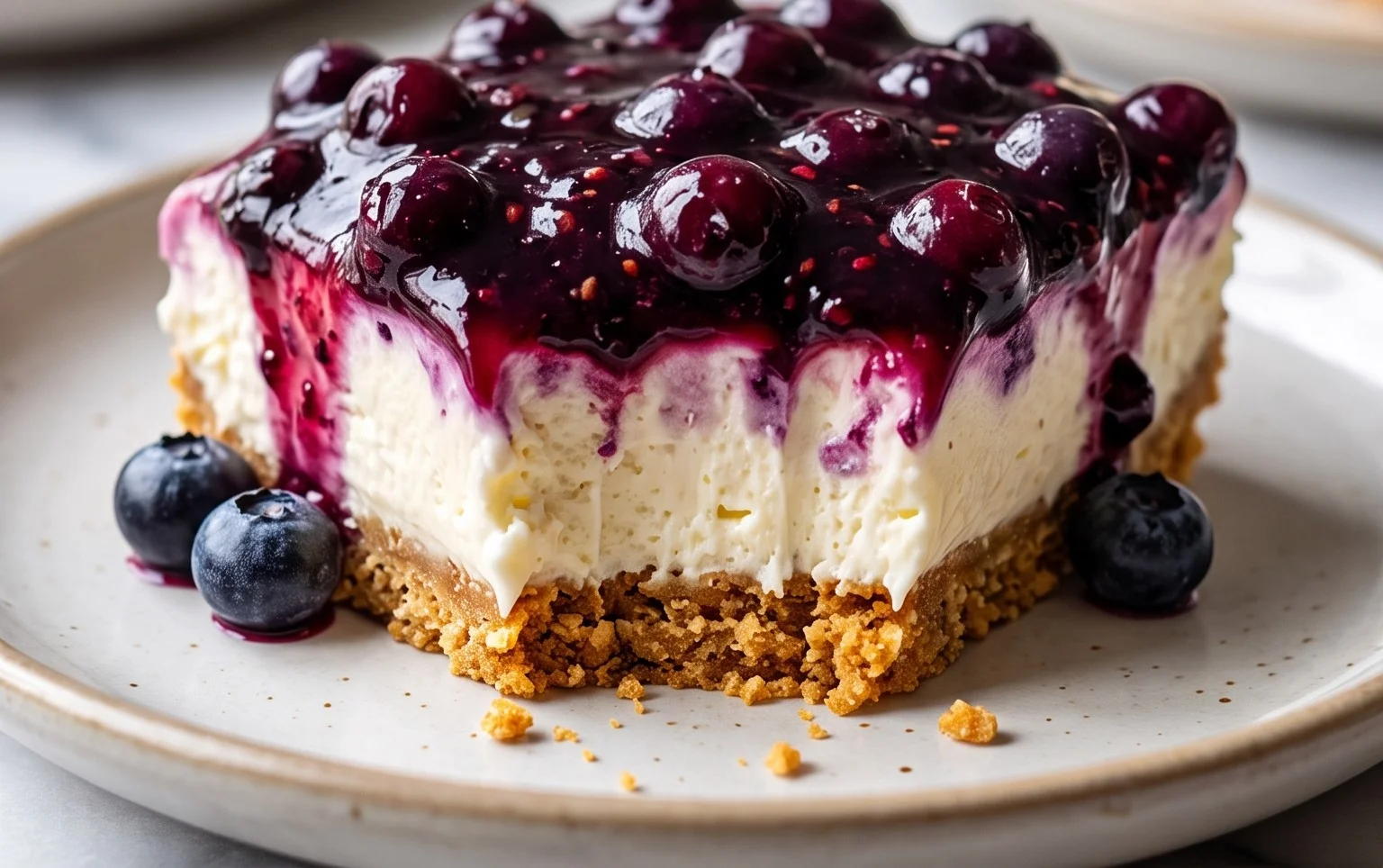 No-Bake Blueberry Yum Yum
