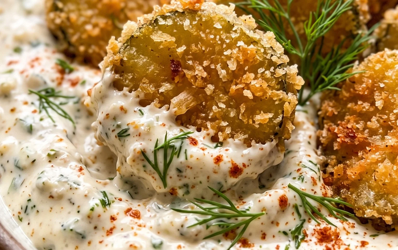 Easy Fried Pickle Dip (Dairy-Free Option)