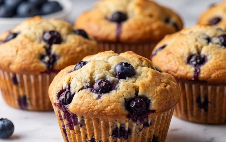 Homemade Blueberry Muffins