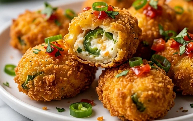 Fried Jalapeno Popper Bites