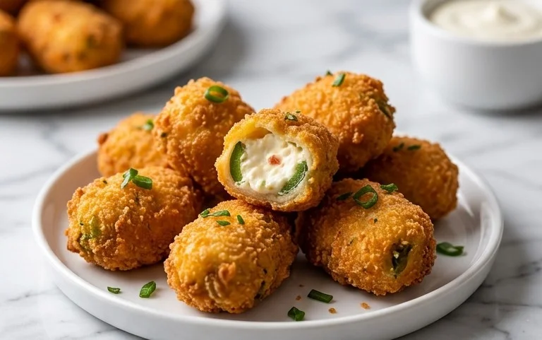 Fried Jalapeno Popper Bites