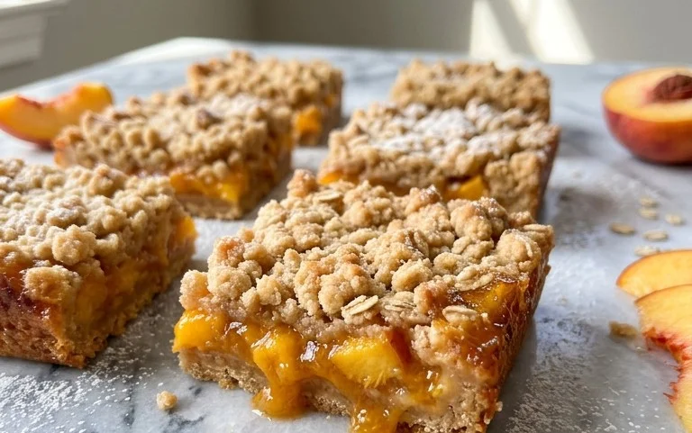 Fresh Peach Crum extractb Bars
