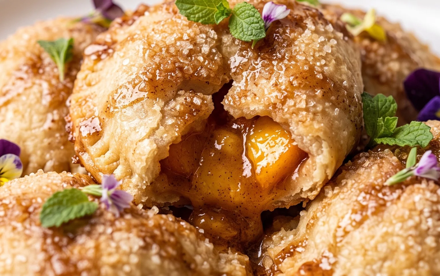 Peach Dumplings