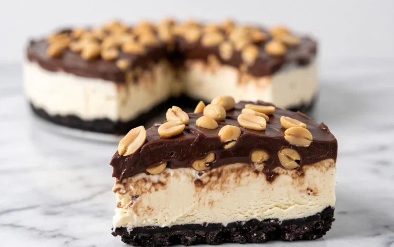 Buster Bar Ice Cream Cake