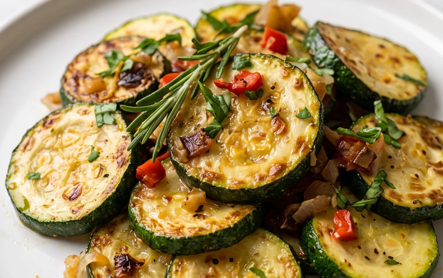 Pan Fried Zucchini