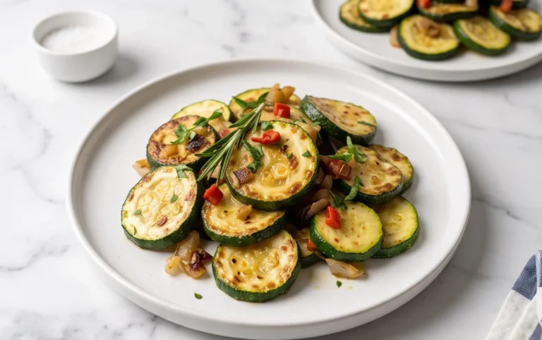 Pan Fried Zucchini